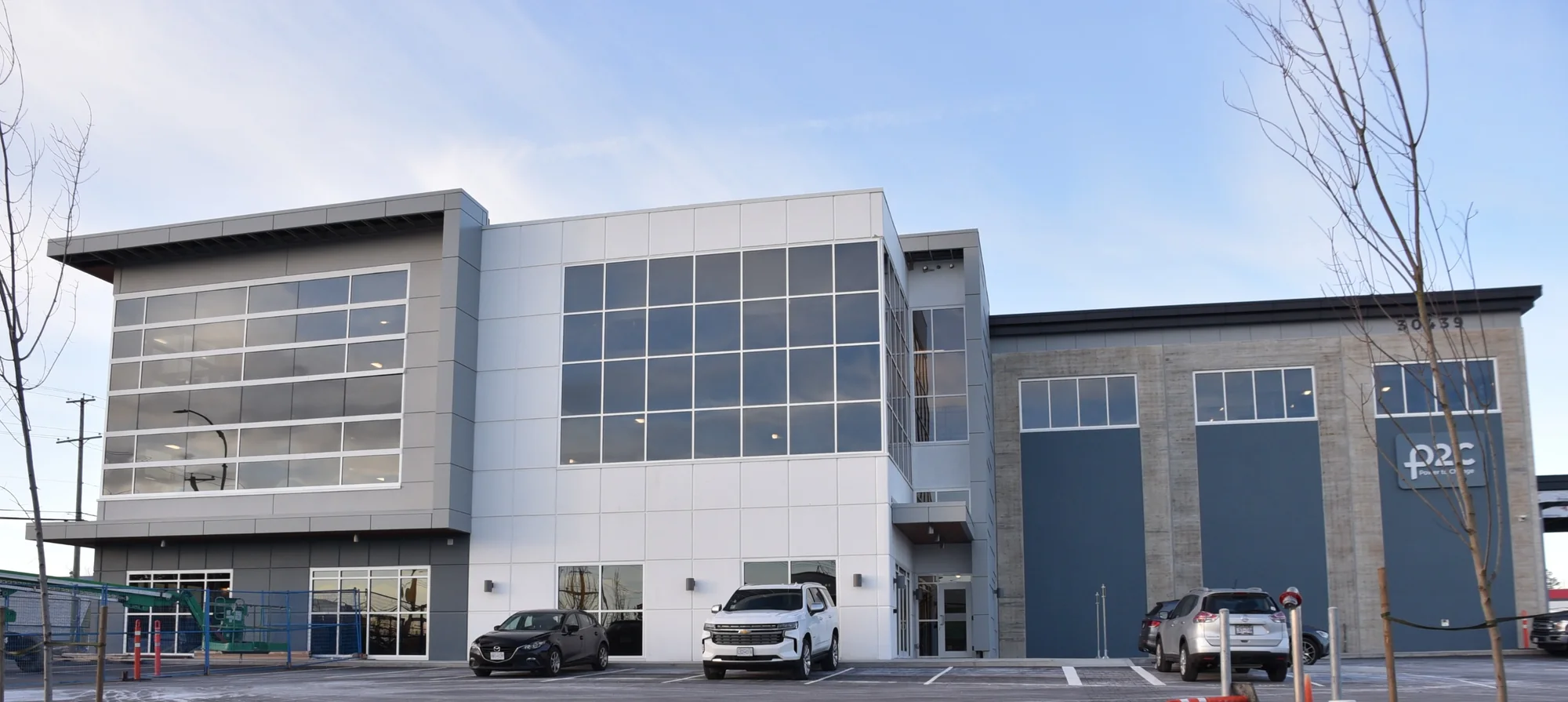 Power to Change Mt Lehman - Acro Aluminum 2000 series curtain wall project